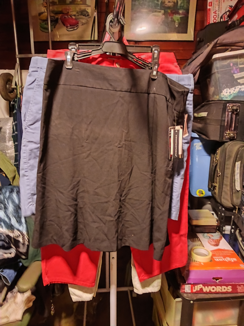 Counterparts Black A-Line Skirt